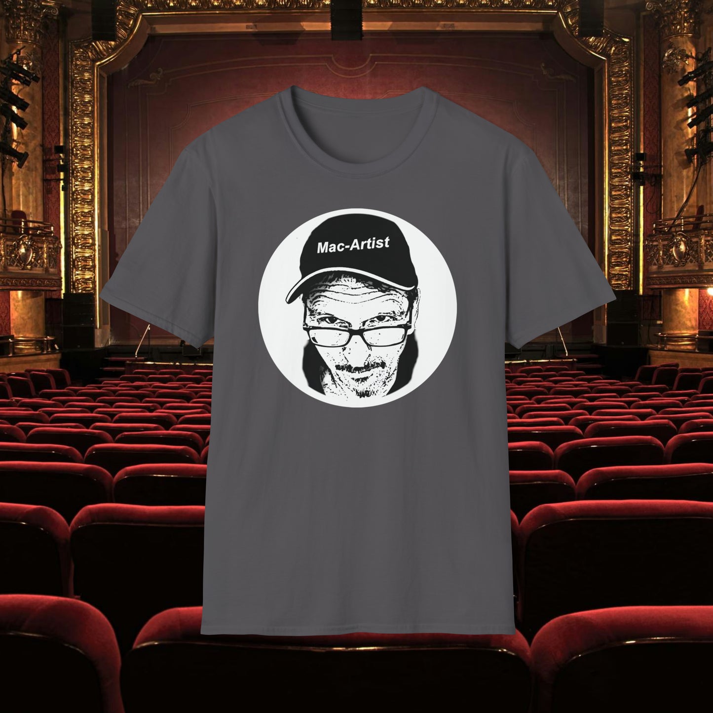 Mac-Artist Selfie-BBW T-Shirt