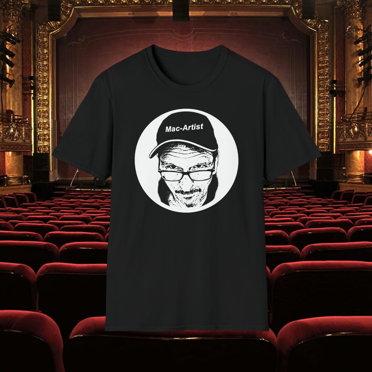 Mac-Artist Selfie-BBW T-Shirt