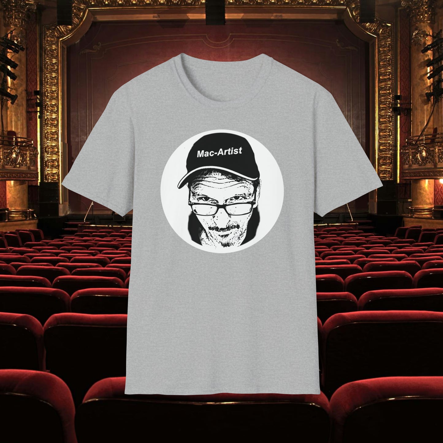 Mac-Artist Selfie-BBW T-Shirt