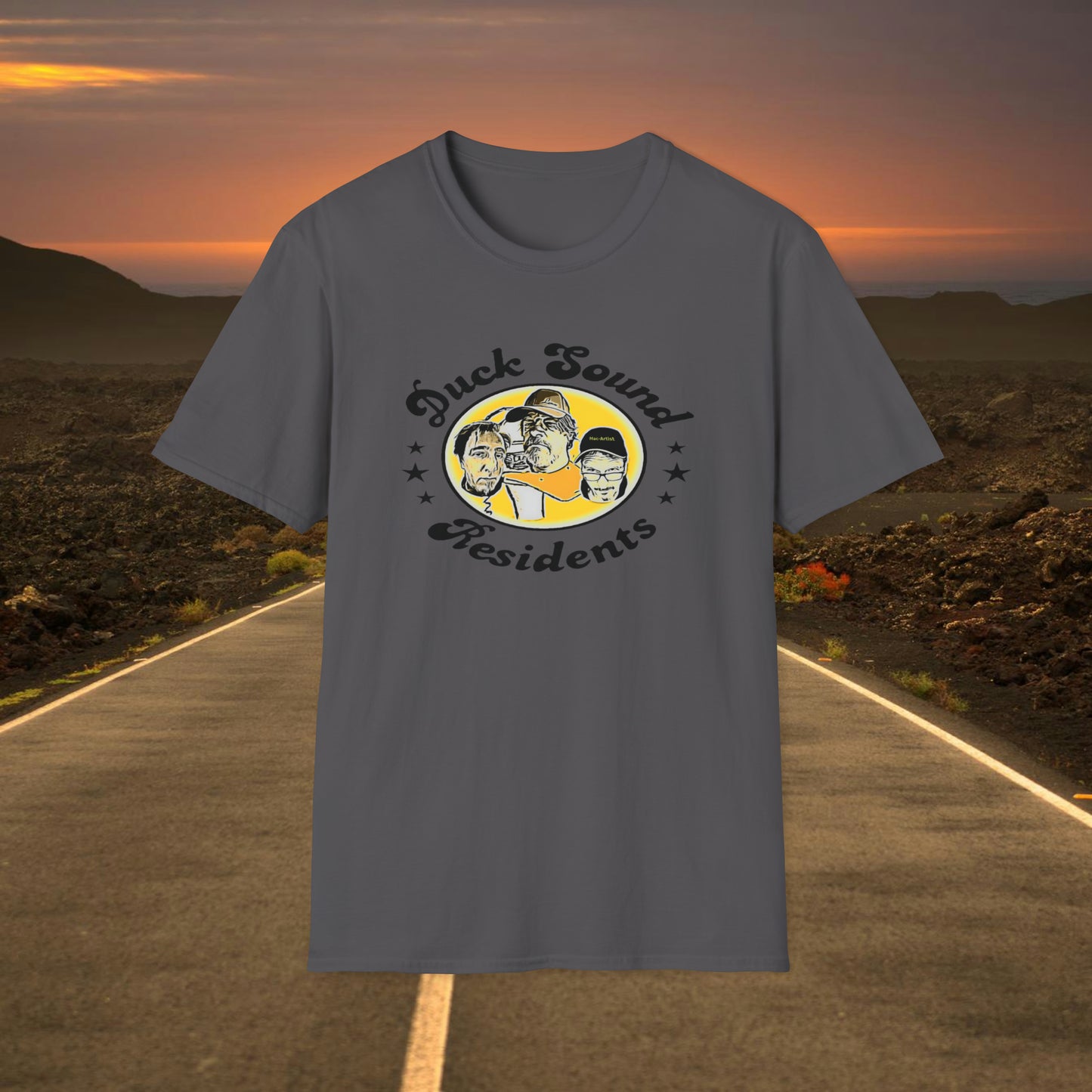 DSR Unisex-T-Shirt Logo and Faces