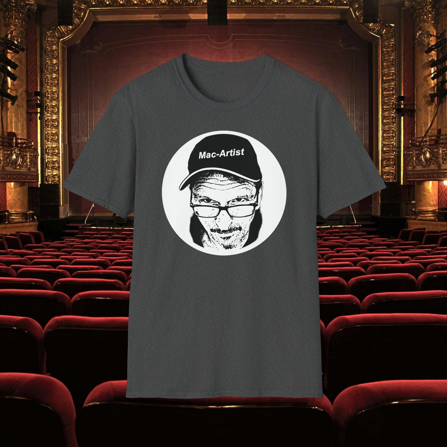 Mac-Artist Selfie-BBW T-Shirt