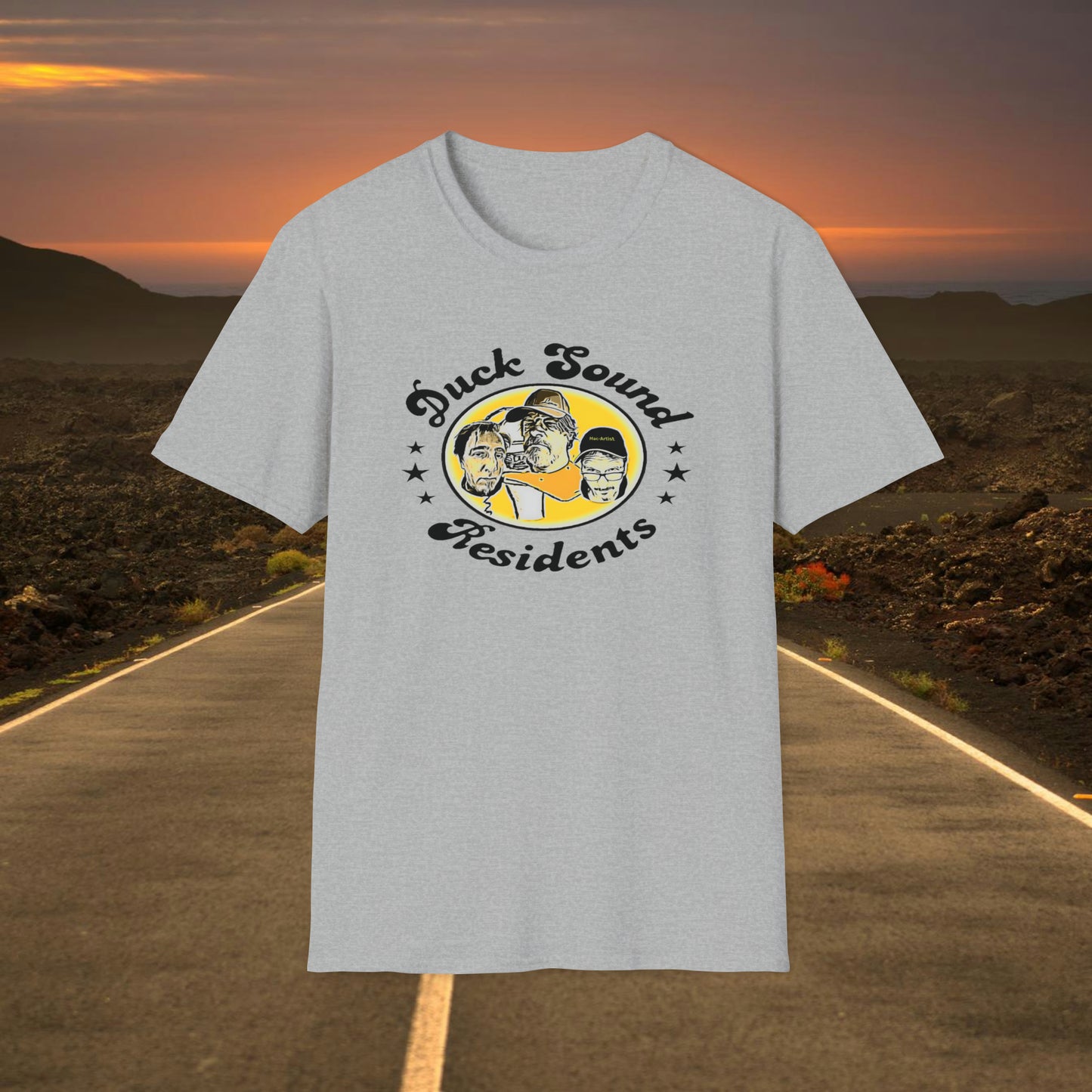DSR Unisex-T-Shirt Logo and Faces