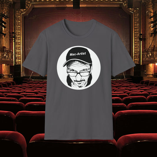 Mac-Artist Selfie-BBW T-Shirt