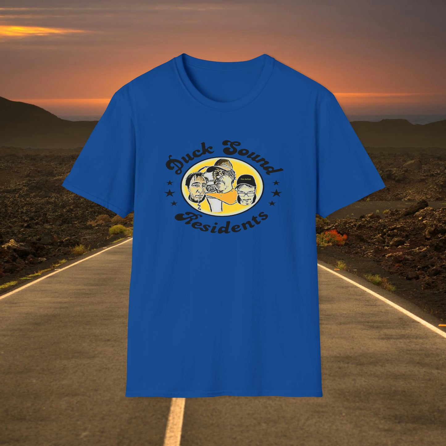 DSR Unisex-T-Shirt Logo and Faces